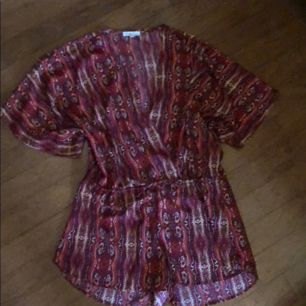 Flirty romper